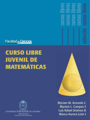 cover image of Curso libre juvenil de matemáticas